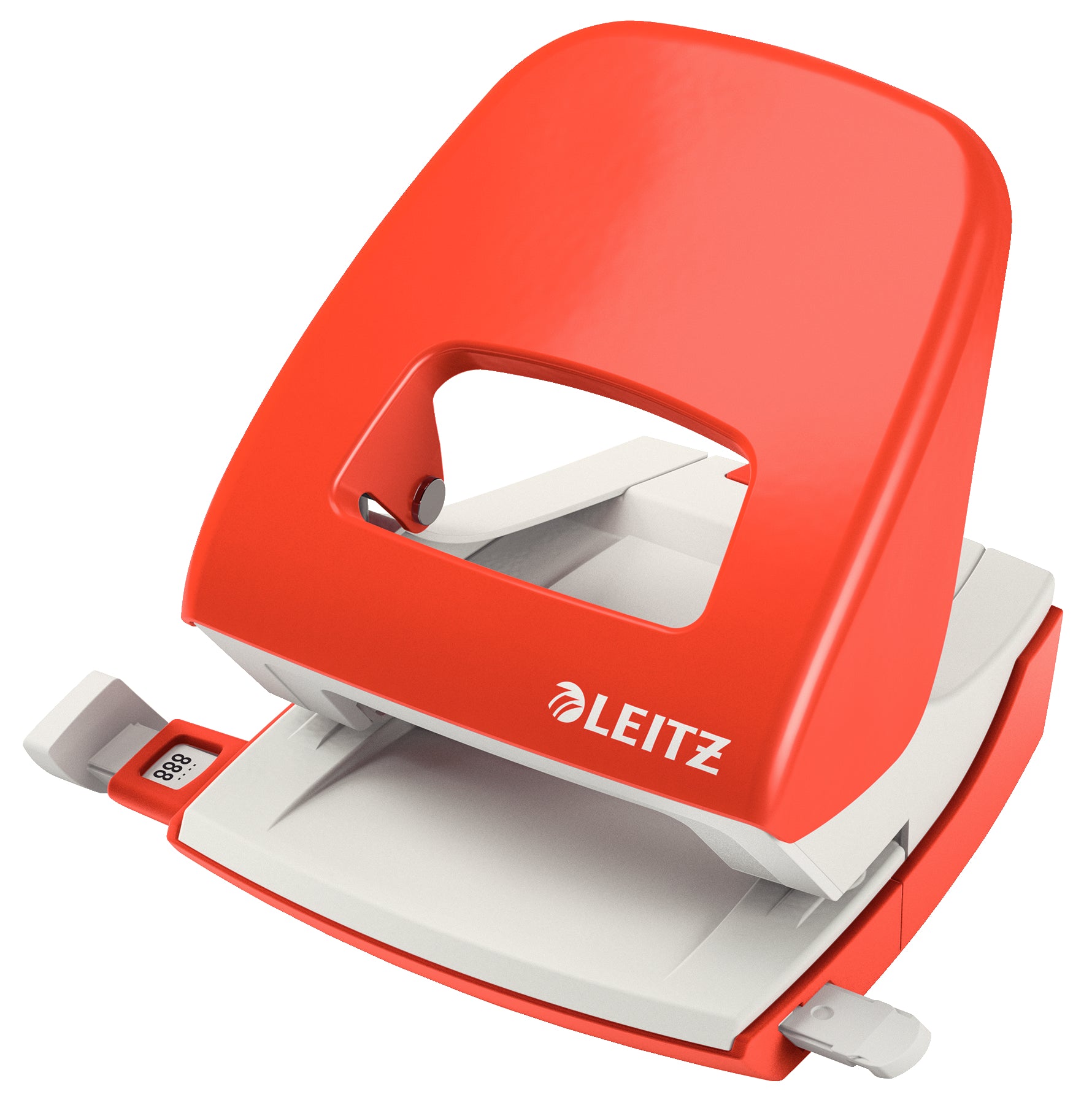 PERFORATOR 30 COLI MODEL 5008 METALIC ROSU DESCHIS LEITZ PERFORATOR 30 COLI MODEL 5008 METALIC ROSU DESCHIS LEITZ